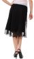 Embellished Circles Knee Length Skirt back