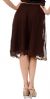 Verical Lines Knee Length Skirt back