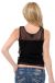 Broad Strap Sheered Top back