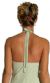 Halter Neck Beaded Formal Dress back