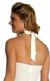 Form Fitting Asymmetric Short Cocktail & Party Dress back in Ivory