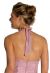 Halter Neck with Brooch Formal Dress back