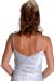 Full Length Button Satin Dress back