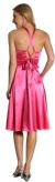 V Neck Short Prom Dress back