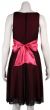 Two-Tone Knee Length Party Dress back