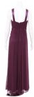Halter V-Neck Empire Cut Formal Evening Dress back