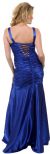 Mermaid Prom Dress with Zig Zag Ruched Detail back