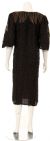 Marvelous V-Neck Short Sleeved Sequin Gown back