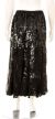 Sequined Beaded Full Length Skirt back