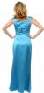 Boat Neck Beaded Bridesmaid Dress back in Carribean Blue