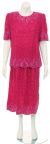 Main image of Two Piece Formal Blouse and Skirt Set