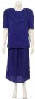 Main image of Two Piece Fully Sequined Blouse and Skirt Set 