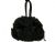 Rose Flower Evening Bag in Black