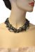Main image of Metallic Black Fashion Necklace