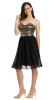 Main image of Strapless Sweetheart Neck Knee length Cocktail Party Dress
