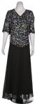 Main image of Plus size V-neck Sequined Formal Dress
