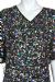 Plus size V-neck Sequined Formal Dress in closeup