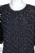 Checker Sequins One Piece Formal Evening Dress in closeup