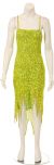 Main image of Fully Beaded Spaghetti Strap Sequined Formal Dress