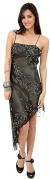 Main image of Asymmetric Beaded Formal/Cocktail Dress