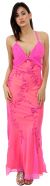 Main image of Floral Beaded Slim Cut Formal Dress