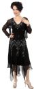 V-Neck Beaded Silk Mother of the bride Dress with Jacket in alternative image