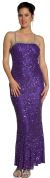 Main image of Bejeweled Shimmer Prom Dress with Elegant Back Design