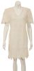 Main image of Tea Length Cotter Edge Formal Dress