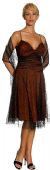 Main image of Rouched & Short Cocktail Dress
