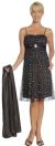 Main image of Empire Cut & Glittered Short Cocktail Dress