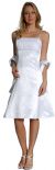 Main image of Spaghetti Strap Shirred Empire Bridesmaid Dress