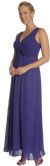 Main image of Flower Applique Empire Prom Dress