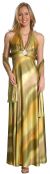 Main image of Halter Neck Two Tone Bridesmaid Dress