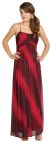 Main image of Shimmering Two Tone Shirred Evening Dress