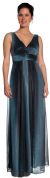 Two Toned Shimmer Empire Prom Dress in alternative view
