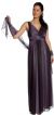 Two Toned Shimmer Empire Prom Dress in Purple color