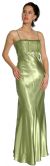 Pleated Bodice Empire Formal Prom Dress in alternative view