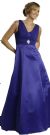 Main image of Shirred Overlay Bodice Formal Dress