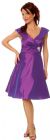 Formal Tea Length Cocktail Dress in alternative image
