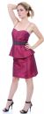 Heart-shaped Spaghetti Strap Cocktail Dress in alternative image