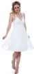 Main image of V-Neck Short Sleeveless Cocktail Dress