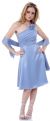 Ravishing One-Shoulder Bridesmaid Party Dress in alternative image