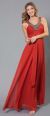 Mayan Inspired Embellished Neck Long Formal Dress in alternative image
