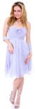 Spaghetti Strap Short Formal Dress in Lilac