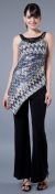 Main image of Asymmetric 2 Piece Pant Dress