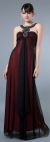 Main image of Full Length Formal Dress with Embellished Neck Accents