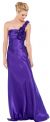 Main image of Floral One Shoulder Full Length Formal Bridesmaid Dress