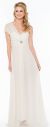 Main image of Single Sleeve & Sash Long Formal Bridesmaid Dress