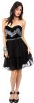 Main image of Strapless Ruffled Skirt Sequined Bust Short Prom Dress 
