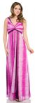 Main image of Empire Cut Multi-colored Formal Dress with Sash